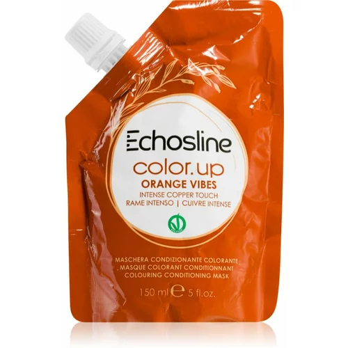 EchosLine Color Up Bonding maska s hranjivim učinkom nijansa Orange Vibes 150 ml