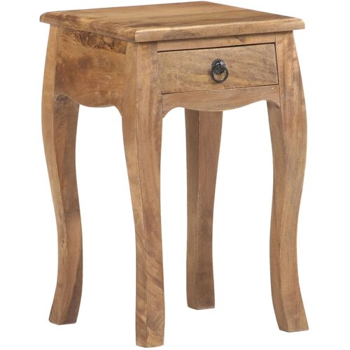 vidaXL Nočna omarica 28x28x46 cm trden mangov les, (20881802) Cene