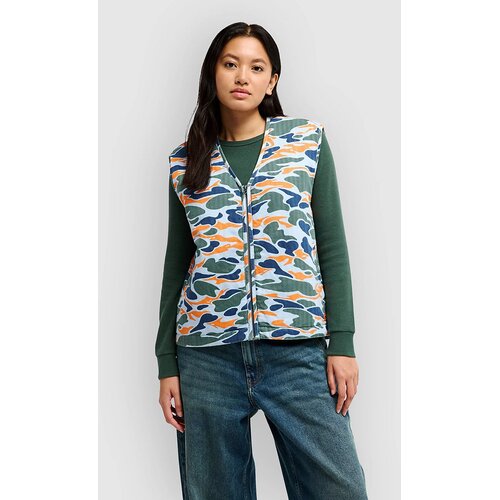 Quiksilver Inland Road Brezrokavnik skyway garage camo Cene