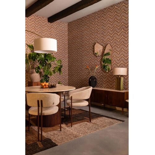 Dutchbone Rjava volnena preproga 160x230 cm Briton &amp;ndash; Slike