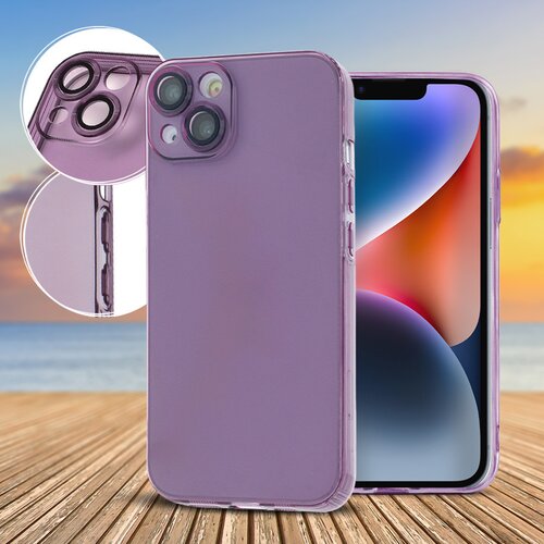  Gumijasti / gel etui Skin za Apple iPhone 15 Pro (6.1") - vijolični Cene