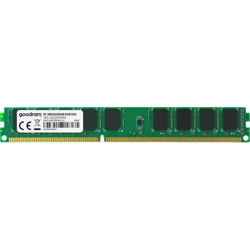 Goodram W-MEM2666E4D816G memorijski modul 16 GB 1 x 16 GB DDR4 2666 MHz ECC Cijene