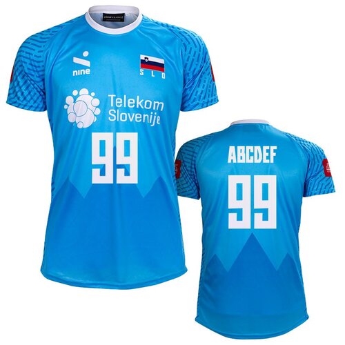 Ninesquared mu&amp;scaron;ki Slovenija OZS Replika dres (tisak po želji + 20&amp;euro;) Slike