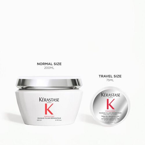 K&amp;eacute;rastase Premi&amp;egrave;re Masque Filler R&amp;eacute;parateur obnavljajuća maska protiv pucanja kose 75 ml Slike