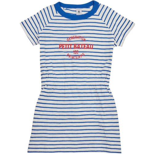 Petit Bateau Kratke obleke FINETTA Večbarvna Slike