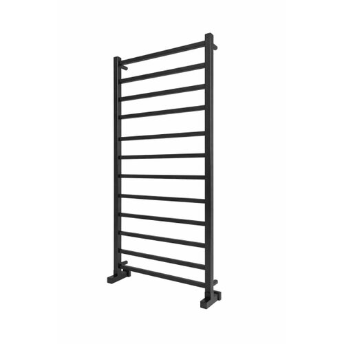  Pe&amp;scaron;kirni radijator za kupatilo INOX TOKIO 233W/230V 117x53 cm nerđajući čelik/crna Slike