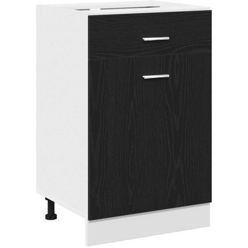  Crni ormar s ladicama - 50x46x81.5 cm Slike