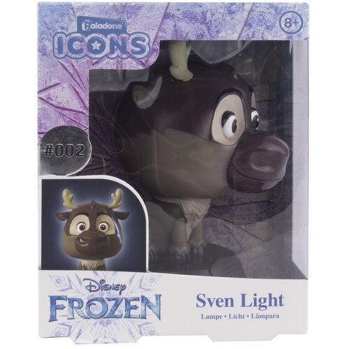 Paladone Frozen Sven Icon Light &amp;ndash; uradni Disneyjev zbirateljski predmet &amp;ndash; idealno za otro&amp;scaron;ke spalnice, pisarno in dom &amp;ndash; pribl. 10 cm visok, (20850790) Slike