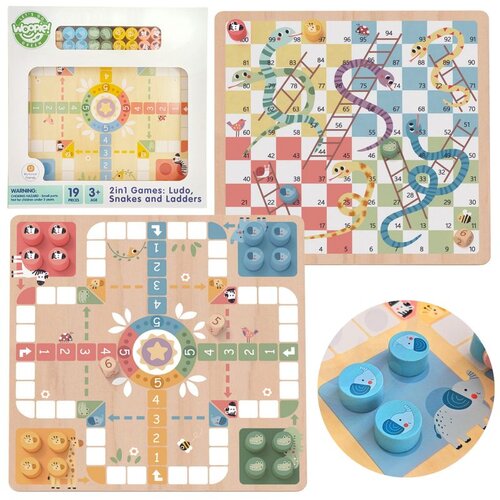 Woopie zelene logičke dru&scaron;tvene igre 2u1 ludo kineski + oslobodite životinje Cijene
