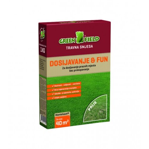 Green Field Smjesa za travu 1kg DosijavanjeFun Cijene