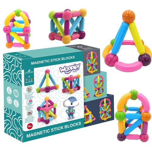 Woopie set magnetskih blokova 28 el. Slike