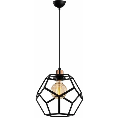 Opviq Črna/v bronasti barvi viseča svetilka s kovinskim senčnikom ø 26 cm Degirmen –