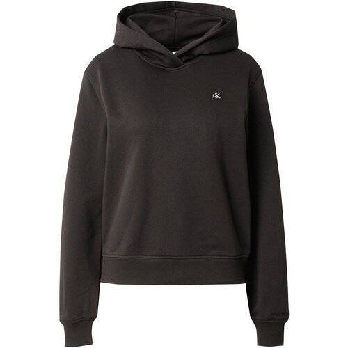 Calvin Klein Jeans Sweater majica crna / bijela Cene