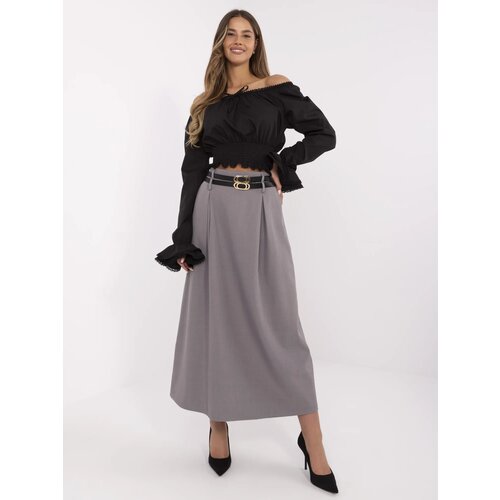 Italy Moda Skirt-MI-SD-88660.83-gray Cene