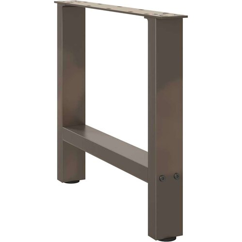  Noge za klub stolić prirodni čelik 2 kom 60 x (42-43) cm čelik - Prirodna 60 x (42-43) cm 2 1 Slike