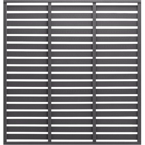 vidaXL Panel za ogradu WPC 180 x 180 cm sivi Cijene