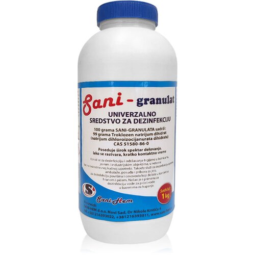 SANI Granulat 1kg Cene