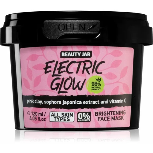 Beauty Jar Electric Glow posvjetljujuća maska za lice 120 ml