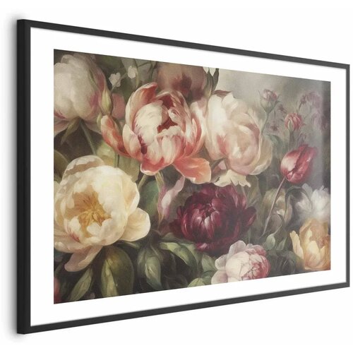  Plakat Charismatic Peonies 30x21 Crni okvir s margom Cijene