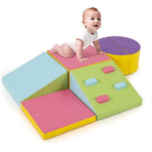 Costway Mehke penaste gradbene kocke za otroke Kocke za igro, (5000338509) Cene