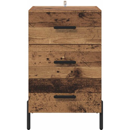  Noćni ormar Staro drvo 40 x 40 x 66 cm Konstruirano drvo Slike
