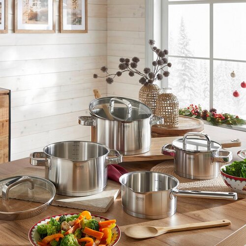 Gourmesto Set Posod Silver Line Slike