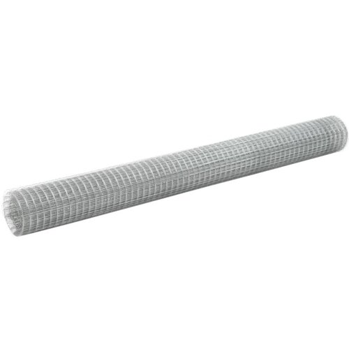vidaXL Zicna mreza za ograjo pocinkano jeklo 25x1,5 m srebrn Cene