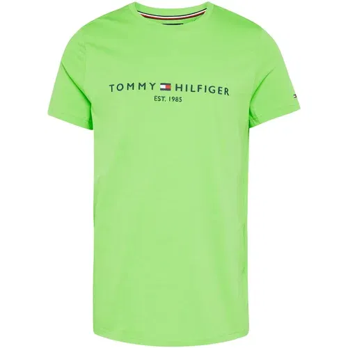 Tommy Hilfiger Majica mornarska / limeta / rdeča / bela