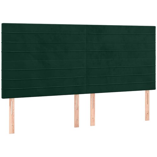  s oprugama i madracem tamnozeleni 160x200 cm bar&amp;scaron;unasti Slike