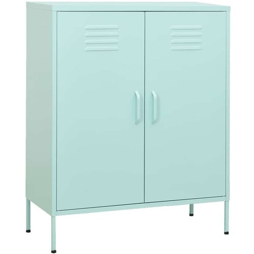 Ormarić za pohranu boja mente 80 x 35 x 101 5 cm čelični Cijene