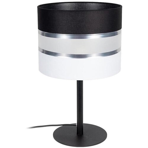  Stona lampa CORAL 1xE27/60W/230V crna/bela Cene