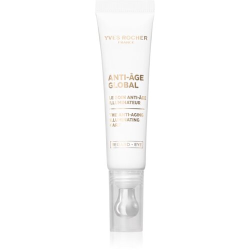 Yves Rocher Anti-Age Global posvjetljujuća njega za okoloočno područje 15 ml Slike