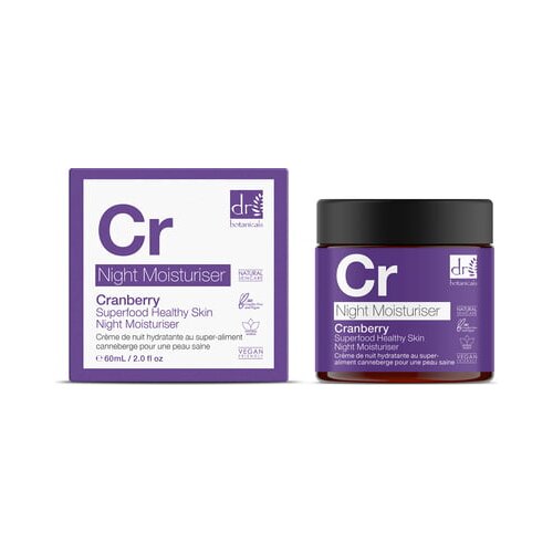 Dr. Botanicals cranberry superfood healthy skin night moisturiser - 30 ml Cene