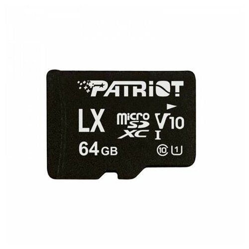 Patriot Micro SDXC 64GB LX Series V10 PSF64GLX1MCX 90MB/s memorijska kartica Slike