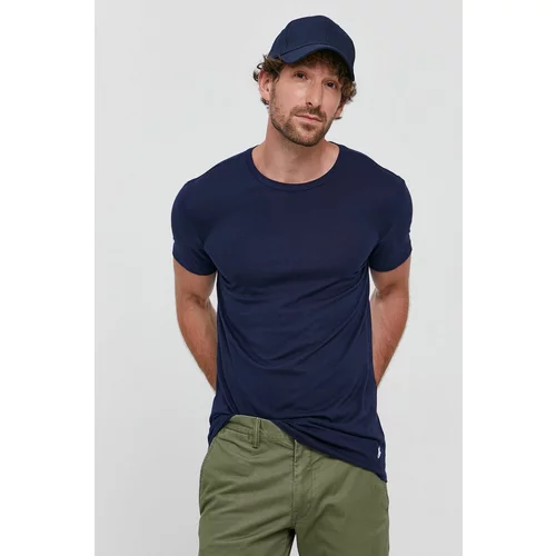Polo Ralph Lauren Kratka majica moški, mornarsko modra barva