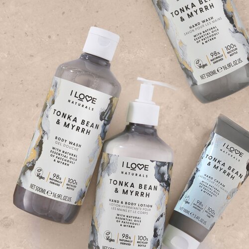 I love... Naturals Tonka Bean &amp;amp; Myrrh tekući sapun za ruke 500 ml Slike