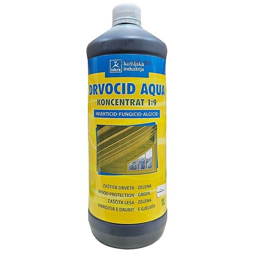 Iskra Impregnacija Drvocid Aqua (Zelena, 1 l) Cijene