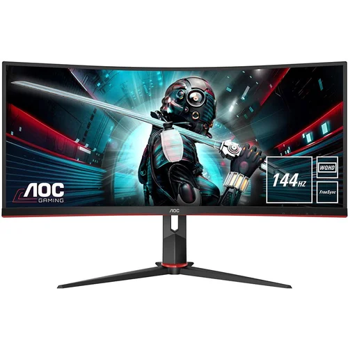 AOC CU34G2X 34” Curved Frameless Immersive Gaming Monitor