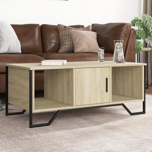  Stolić za kavu boja hrasta 100 x 51 x 40 cm konstruirano drvo Cijene