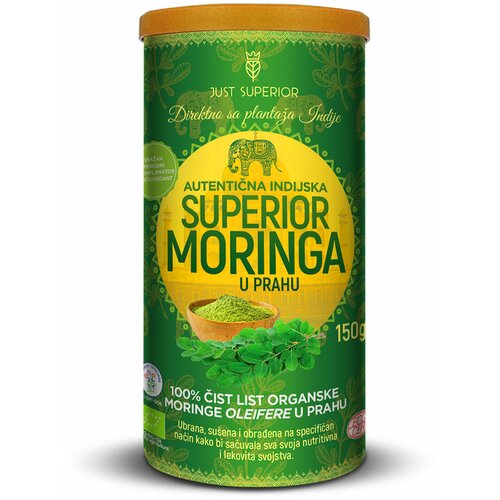 Just Superior moringa oleifera u prahu 150g Cene