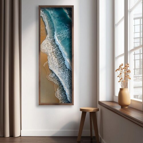 WALLXPERT LAC103-150 Multicolor Decorative Framed MDF Painting Cene