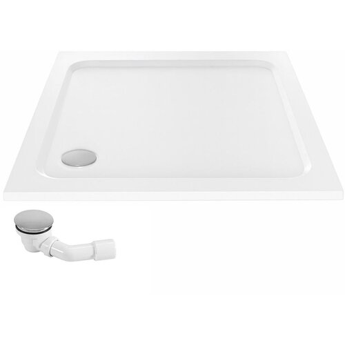 REA Bath Tu&amp;scaron; pladenj Belmond White 80x80 Slike