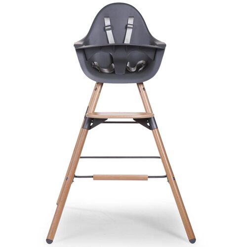 Childhome visoke lesene noge za stol evolu natural/anthracite Slike