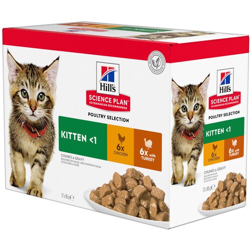 HILL'S SCIENCE Plan Kitten - Perutninski izbor (12 x 85 g) Cijene