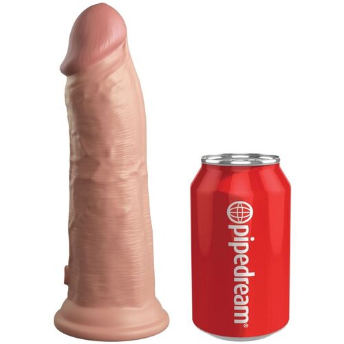 King Cock ELITE - REALISTIC DILDO VIBRATING &amp;amp; SILICONE 20.3 CM Slike