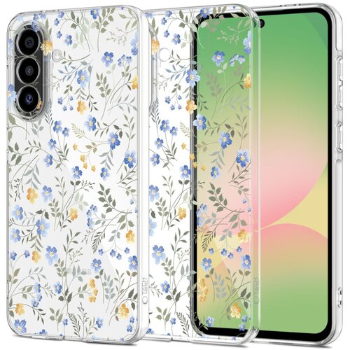 TECH-PROTECT FLEXAIR ZA SAMSUNG GALAXY A57 5G Z ZA&Scaron;ČITO IN MODNIM CVETNIM VZORCEM, (5000259133) Cene