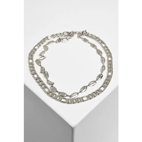 Urban Classics Accessoires Layering Basic Necklace silver