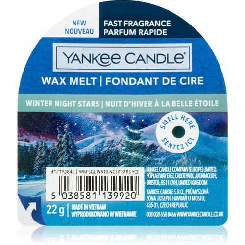 Yankee Candle Winter Night Stars vosak za aroma lampu 22 g