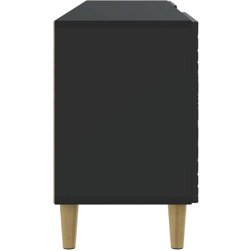  ormar 99 x 34,5 x 50 cm Crna Konstruirano drvo Slike