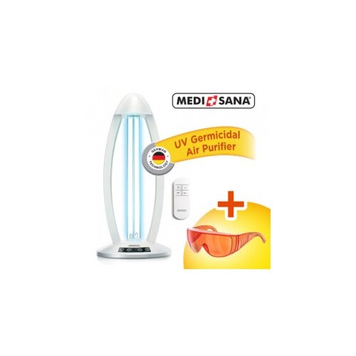 Medisana UV + Ozone Gemicidni Sterilizator i Ozonizator 38W + Zaštitne Naočare Cene